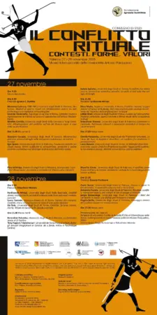 Conference "Il conflitto rituale. Contesti, forme, valori," held at the International Puppet Museum "Antonio Pasqualino" in Palermo on November 27–28, 2025 1 Conference